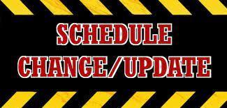 schedule change/update