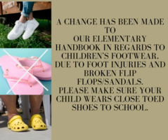 Change to the Elementary Handbook